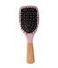 Solida Mini peddelborstel met roze kantprint Brosse à pagaie