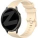 Bandz Bracelet en silicone premium pour Garmin Venu (Beige)