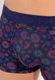 HOM Spectra Boxer Briefs H01 Navy Print Heren XXL