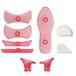 PME 106M016 Jem uitsteekvormpjes voor dames, assortiment, kunststof, ivoor, 18 x 2,5 x 28 cm, 9-delig