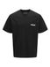JACK & JONES Jcounion Back Print Tee Ss Crew Noos T-shirt zwart L