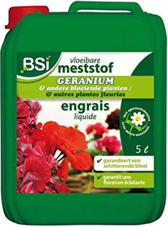 Bsi Geranium meststof 5L