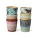 HKLIVING Koffiekopje 70s (Ø7,5 cm) (180 ml) (set van 6)