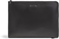 Negotia Plenum Laptophoes 15,6 inch Zwart – Leren Documentenmap – Laptop & A4 Organizer