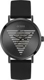 Guess GW0503G3 Polshorloge Heren Zwart Siliconen