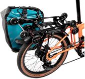 FAHRER achterdrager verlenger Topcarrier Brompton zwart