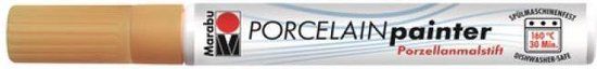Marabu Porselein & Glasverfstift 1-2MM Goud