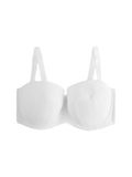 Next - Dames - F-K Ultimate Support licht gewatteerde multifunctionele strapless BH - Wit