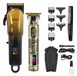 StarTech Draadloze elektrische haar- en baardtrimmer set - T-mes - Oplaadbaar - Snijlengte tot 0,5 mm - USB-C opladen - 85 minuten gebruiksduur - Gouden set
