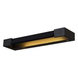 Freelight Wandlamp Parete L 40 cm zwart
