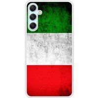 Samsung Galaxy A24 Drapeau italie Verstevigd hoesje met sublimatie bedrukking
