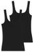 HUGO Twin Vest Tanktop, Zwart 1, M (Set van 2) Dames