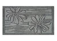 BIANCHERIAWEB Suardi Amethyst anti-slip velours mat 65 x 110 cm, grijs, 2 stuks