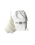 Handgemaakte Cereria Di Giorgio Handgemaakte kaars kerstboom - kleur wit - hoogte 13 cm