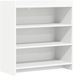 vidaXL Dressoir Wit 75 x 36 x 80 cm Bewerkt hout