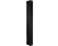 MonsterShop Monster Group BV Traditionele 4-kolom radiator - verticaal - zwart - 1800x290 mm