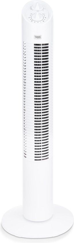 Trebs 99383 Torenventilator - Wit - 30W - 73.5cm - Met Timer