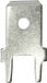 Vogt Verbindungstechnik 3866b.68 Plug-tong Largeur d'insertion : 6,3 mm 180° non isolé métal 100 pièce(s)