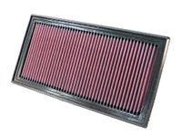 K&N vervangingsfilter compatibel met Dodge Caliber 1.8, 2.0, 2.0D, 2.4 / Jeep Compass 2.0, 2.0D, 2.4 / Jeep Patriot 2.0, 2.0D, 2.4 2007-2010 (33-2362)