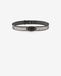 Isabel Marant Ceinture Belja En Cuir - Femme - Noir Et Argenté - Taille 85