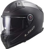 LS2 FF811 Vector II Solid Mat Zwart Integraalhelm - Helm