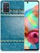 B2Ctelecom Samsung Galaxy A71 | Sillicone Back Cover | Jeans