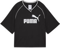 Puma Ess Relaxed Cropped T-shirt Zwart 2XS Vrouw