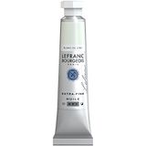 Lefranc Bourgeois 405026 Extra fijne Lefranc olieverf met hoogwaardige kunstenaarspigmenten, lichtecht, verouderingsbestendig - 20ml Tube, Zinc White