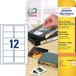 Avery L4742REV-25 printeretiket - 4004182047422
