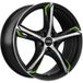 RONAL R62 GREEN jetblack-matt-frontkopiert 8.0Jx19 5x114.3 ET40