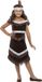Smiffys Smiffy Indian Girl Costume, Brown, L