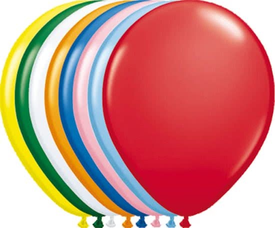 - Ballonnen in Verschillende Kleuren 100 Stuks