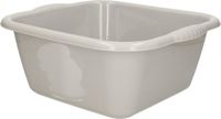 PlasticForte Afwasbak teil - 10 liter - grijs - kunststof - 36x34x14,5 cm