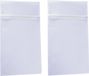 MSV Sac à linge pour vêtements délicats - 2 pièces - Blanc - XL - 60 x 90 cm