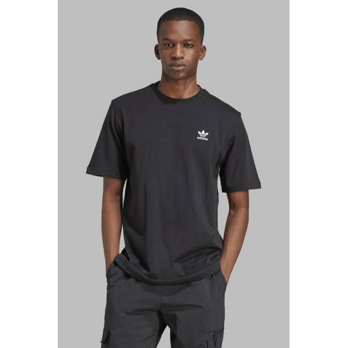 adidas Originals regular T-shirt zwart