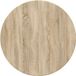 vidaXL Tafelblad Sonoma Eiken Bewerkt Hout Rond 70 x 1,5 cm