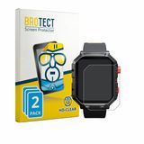 BROTECT - Screenprotector voor My Play Watch ATA-BA1-01 - Folie Beschermfolie transparant 2 Stuks