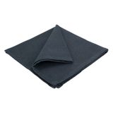 Serviette de table, coton bio GOTS, bleu nuit, 40 x 40 cm