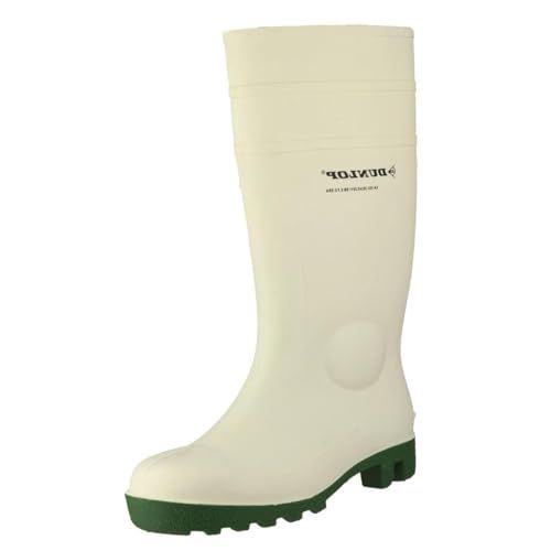 Dunlop 142PP PROTOM S5 ZWART 38 industriële laarzen heren ^ dames, 41, Wit