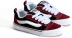 VANS Sneakers 'Knu Skool' bordeaux / zwart / wit