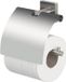Spirella Toiletrolhouder Grijs – Praktische WC-Papierhouder en Rolhouder om te Bevestigen – Toiletpapierhouder 14 cm