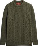 Superdry JACOB CABLE JUMPER Heren Trui - Maat XL