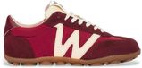 Wonders Nysa rode leren pantoffels
