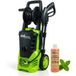 eziclean® Hydroforce Pack Nettoyeur haute pression + solution nettoyante sol mur