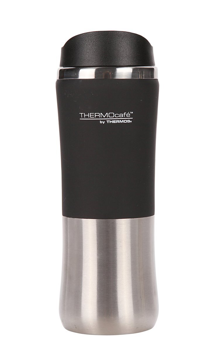 Thermos - Isoleerbeker - RVS - 300 ml - Zwart/Zilver