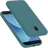 Cadorabo Samsung Galaxy J5 2017 Hoesje Liquid Groen