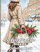 Seasonal Fashion Dreams: Dresses, Purses, and Flowers to Color, Fashionable, Stylish and Classy Dress Coloring Book for Women and Teenagers