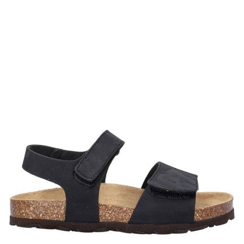 Nelson Kids leren sandalen zwart