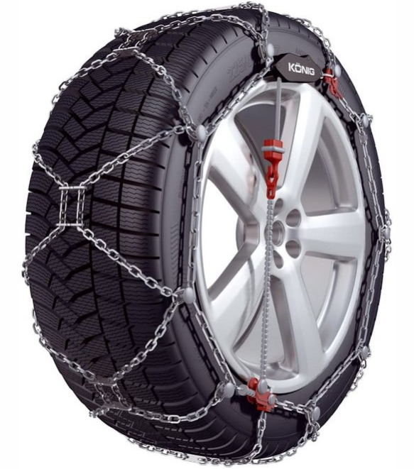 Konig  Sneeuwkettingen König XG-12 PRO 252 - sneeuwkettingen - 12 mm