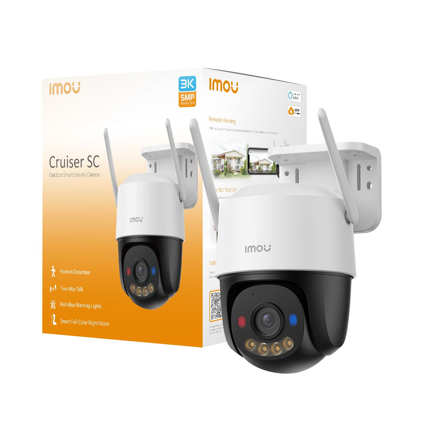 Imou Cruiser SC 3K IP Camera - Outdoor & Indoor - 2880 x 1620 Pixels